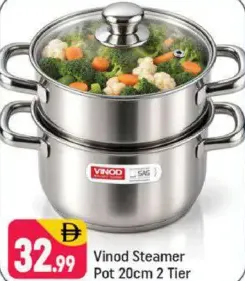 Vinod Steamer Pot 2 Tier