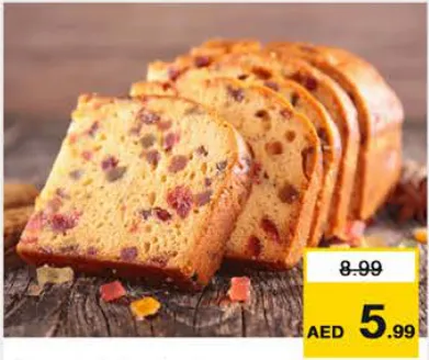 BB Fruit Cake Slice