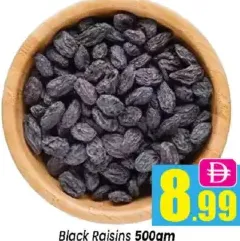 Raisins Black