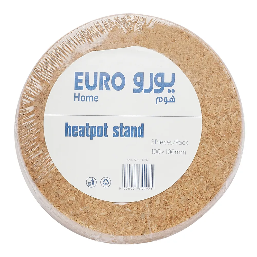Euro Home ستاند قدر حراري - قطر 100mm، 3 قطع