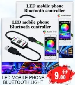 Led Mobile Phone Bluetooth Light
