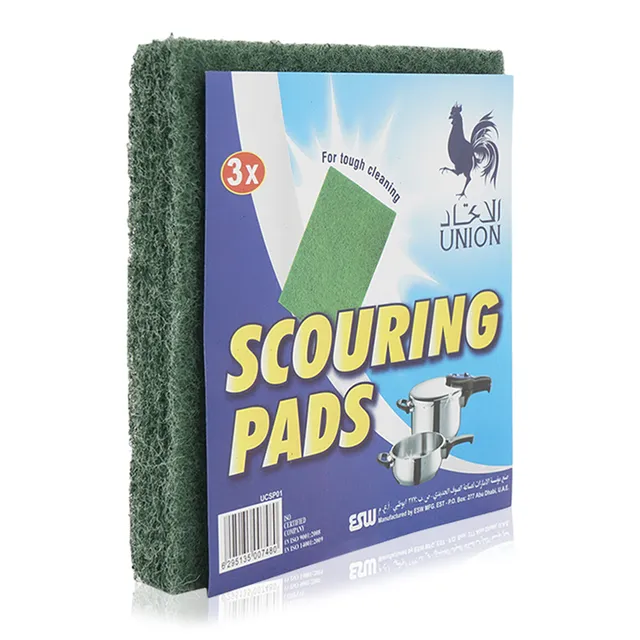Union Scouring Pads - 3 Pcs