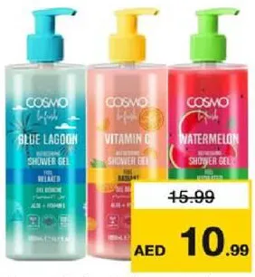 Cosmo Befresh Shower Gel Assorted
