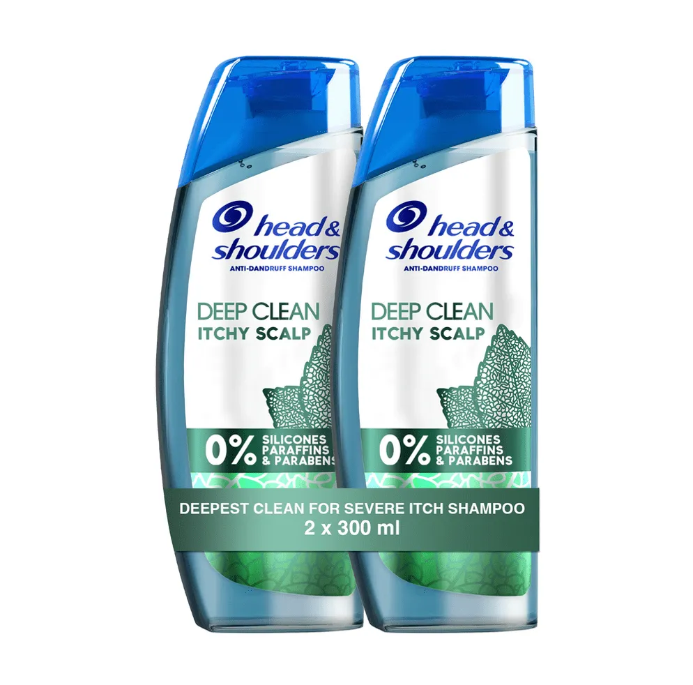 Headshoulders شامبو تنظيف عميق للحكة الشديدة