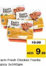 Farm Fresh Chicken Franks Spicy