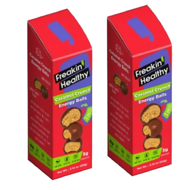Freakin' Healthy Energy Balls Caramel Crunch
