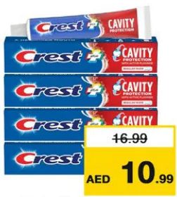 Crest Toothpaste Cavity Protc Freshnes