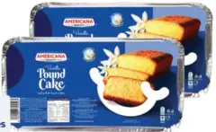 Americana Pound Cake Assorted