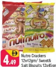Nutro Crackers / Salt Biscuits Sweet
