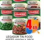 Legador Tin Food ASSORTED