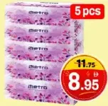 Metro Facial Tissues 2 Ply