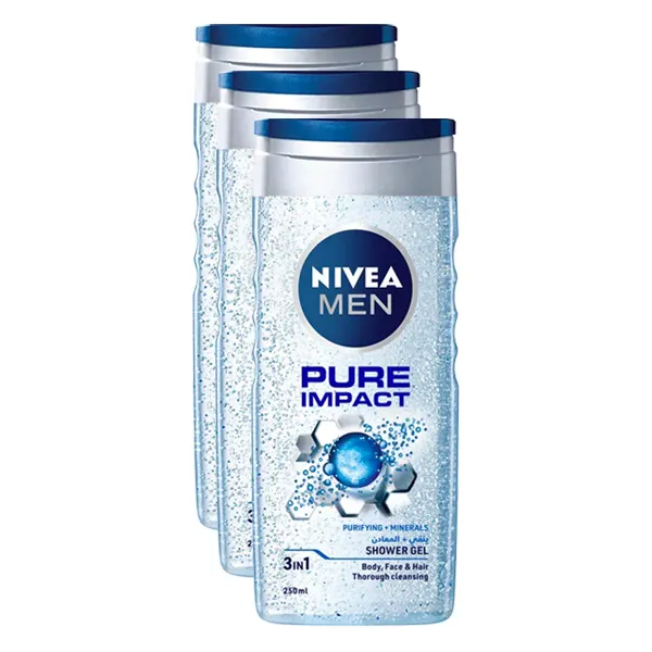 Nivea جل استحمام Men Pure Impact