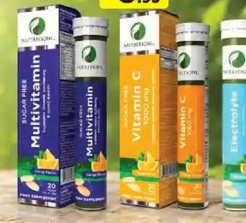 Nutritionl أقراص فوارة مشكلة