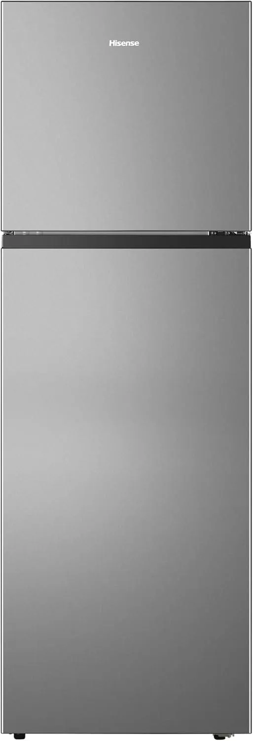 Hisense RT3N328NAI-TOP Mount Refrigerator Top Freezer Fridge, Big Door Balcony, No Frost, LED Interior Light, Deodorizing Filter, Multi Air Flow, Inverter Compressor, Silver