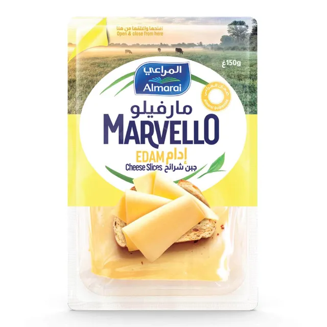 Almarai Marvello Edam Natural Cheese Slices