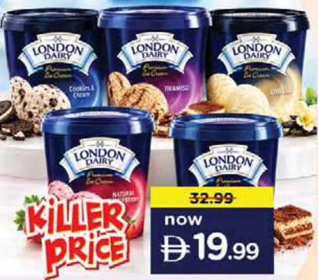 London Dairy Ice Cream Assorted