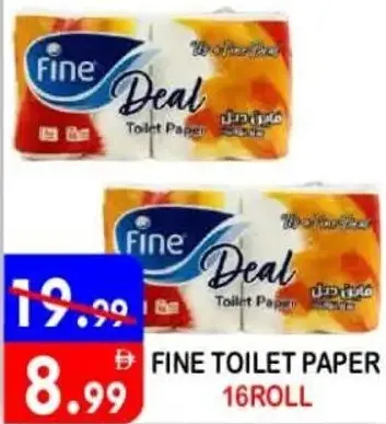 Fine ورق الحمام