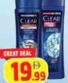 Clear Shampoo Assorted