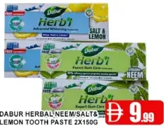 Dabur Herbal Tooth Paste Neem / Salt & Lemon
