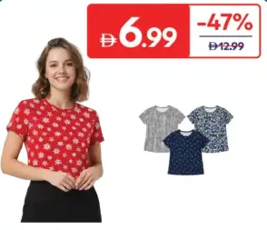 Ladies' T-Shirt assorted