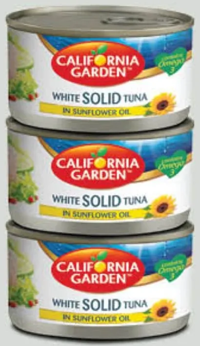 California Garden Lite Solid Tuna in SunFlower