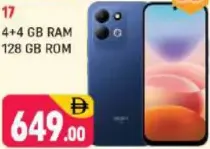 Redmi 17 5G; 4+4 GB Ram; 128 GB Rom