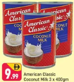 American Classic Coconut Milk