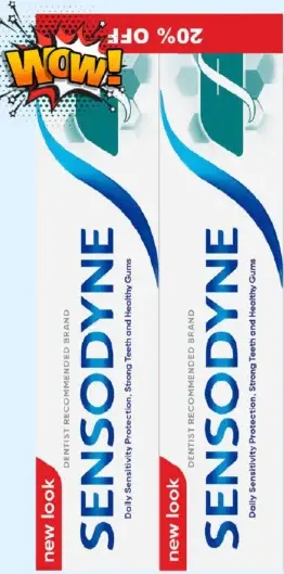 Sensodyne معجون أسنان Flrd