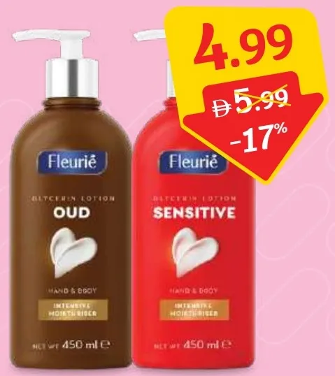 Fleurie Glycerin Lotion / Lotion Oud