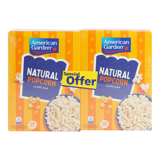 American Garden Natural Popcorn