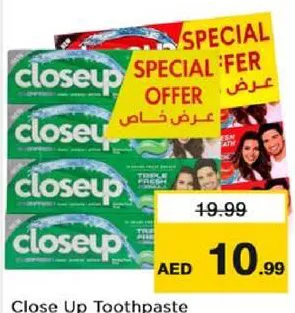 closeup Toothpaste Menthol/Red