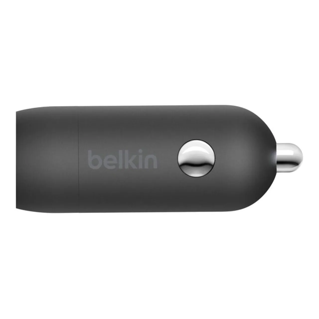 Belkin شاحن سيارة USB-C بقدرة 30W BoostCharge + كابل USB-C إلى USB-C، 1m، أسود، CCA004BT1MBK