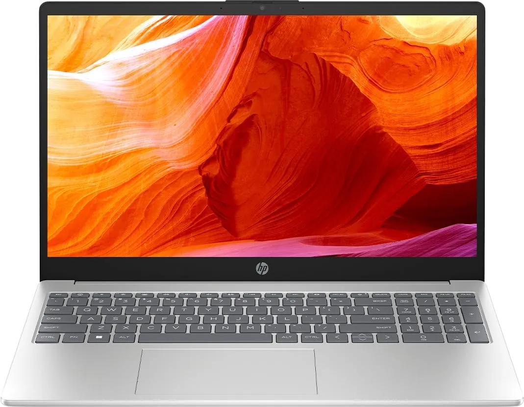 Hp لابتوب سلسلة 2 | شاشة 15.6Inch FHD Display | معالج Intel Core Ultra 5 225U | رام 8Gb | تخزين 512Gb Ssd | جرافيك Shared Intel Garphics | نظام Windows 11 Home | فضي | 15-Fd2038Ne