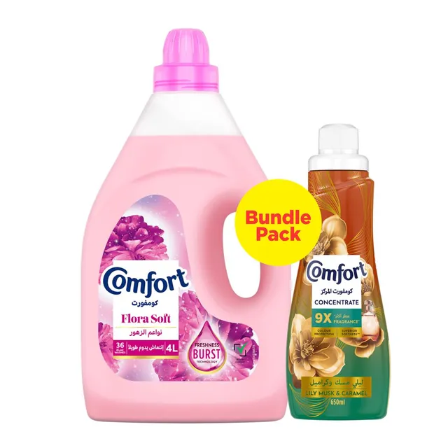 Comfort Fabric Softener - Flora Soft & Charm
