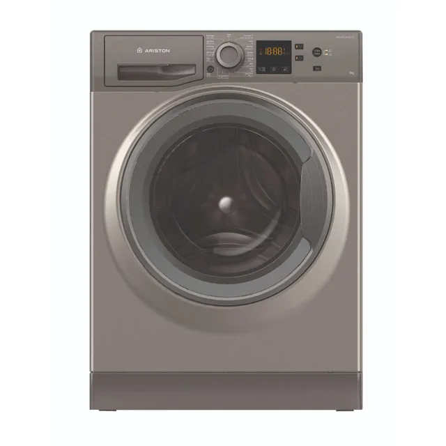 Ariston Front Loading Washing Machine NS823CGGGCC Silver
