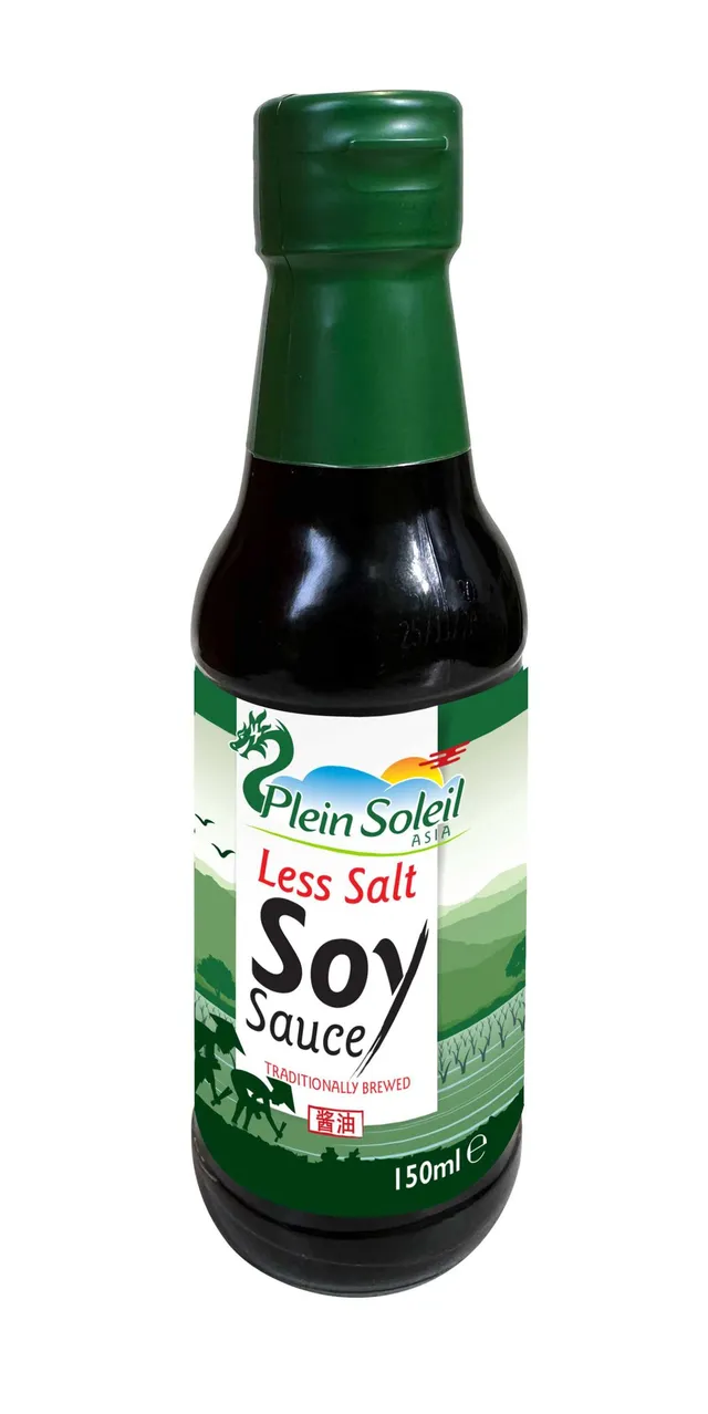 Plein Soleil Less Salt Soy Sauce