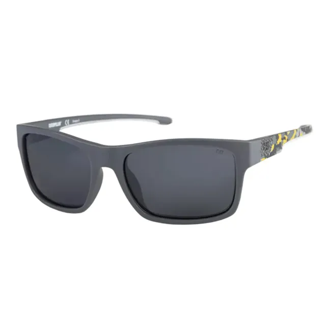 Caterpillar Caterpiller Sunglass CTS CODER 108P Square Matte Dark Grey