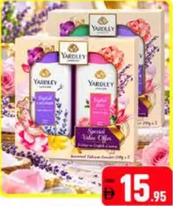 Yardley Talc Assorted