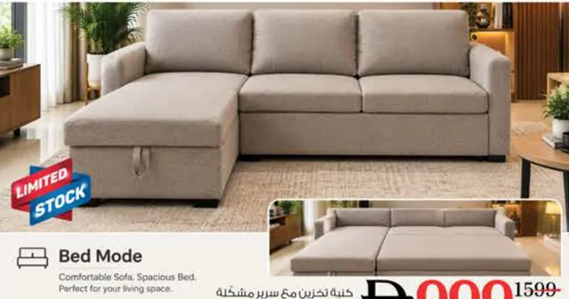 Storage Sofa With Bed Assorted
