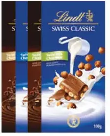 Lindt شوكولاتة سويسرية كلاسيكية