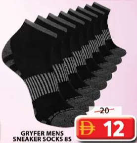 Gryfer Mens Sneaker Socks