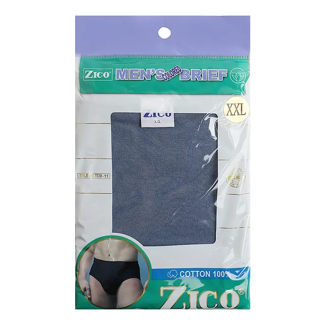 Zico 100% Cotton Men's Brief - Blue - XXL