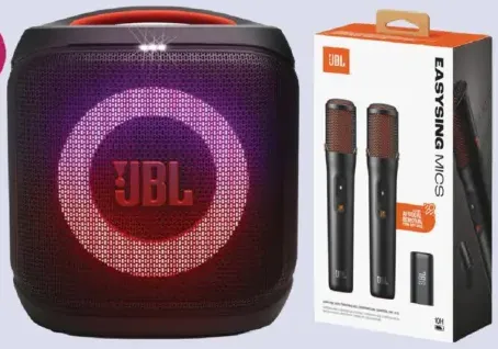 JBL جهاز الحفلات جي بي أل مع مايك