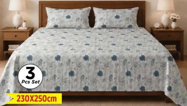 Double Bed sheet Assorted