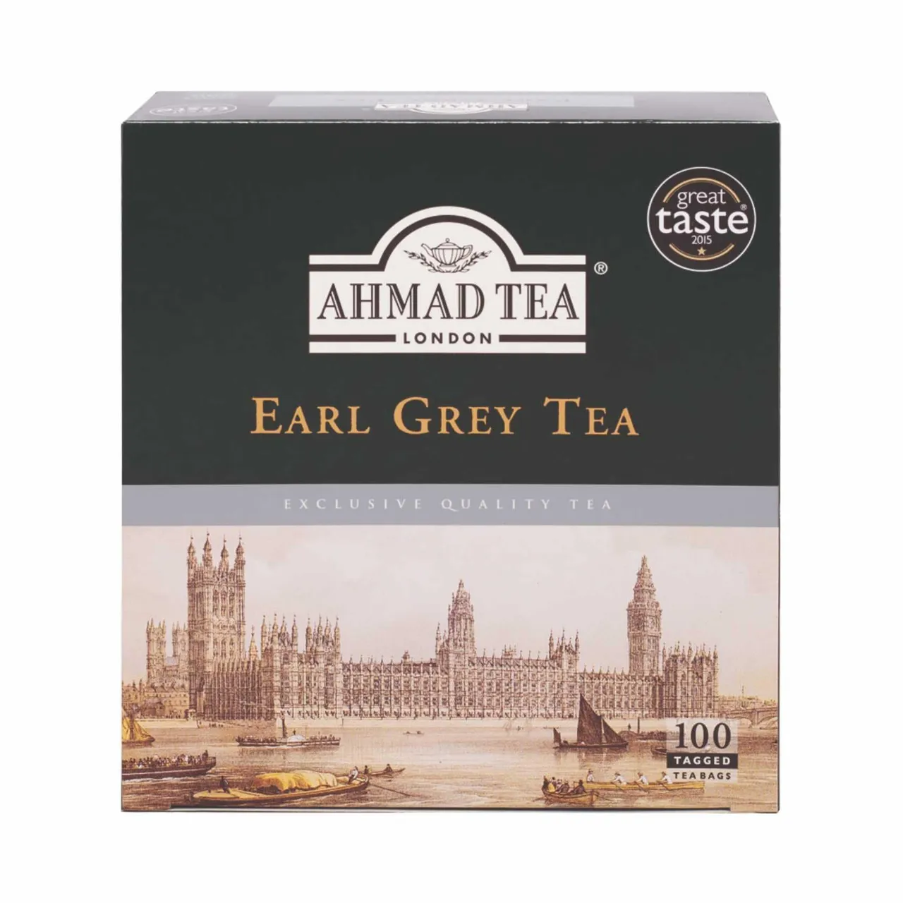Ahmad Tea شاي إيرل غراي 100 كيس مغلف