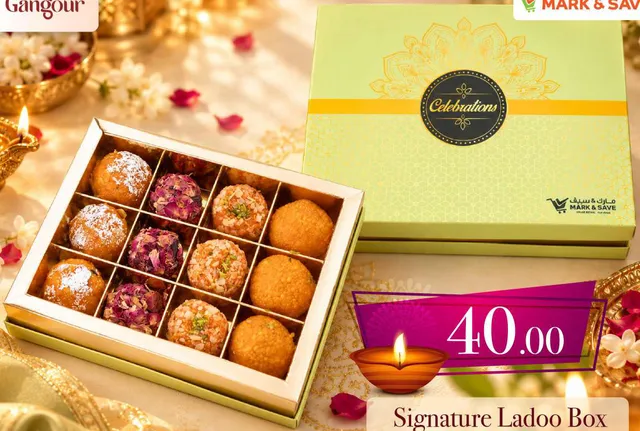 Mark & Save Signature Ladoo Box