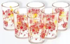 Sekura Printed Glass Set 8#