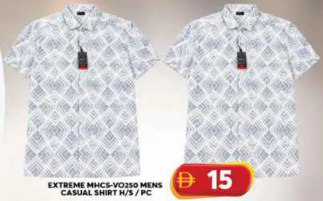 Extreme Mens Casual Shirt MHCS-VO250 Half Sleeve
