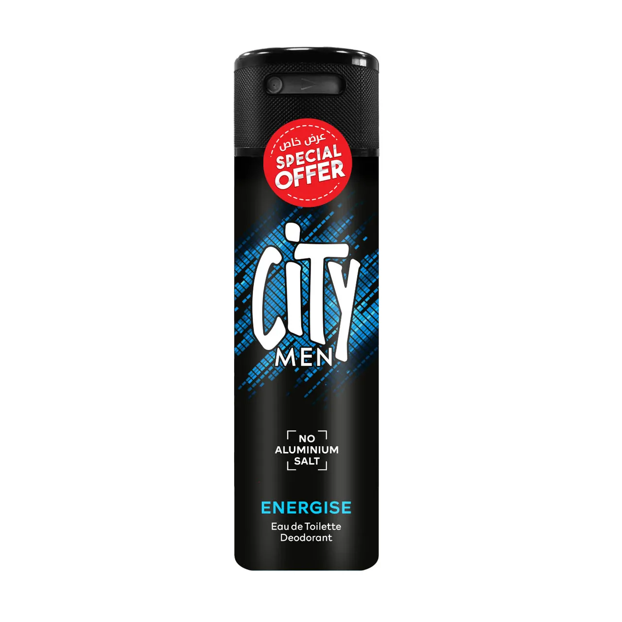 City Men مزيل عرق بخاخ إنرجايز