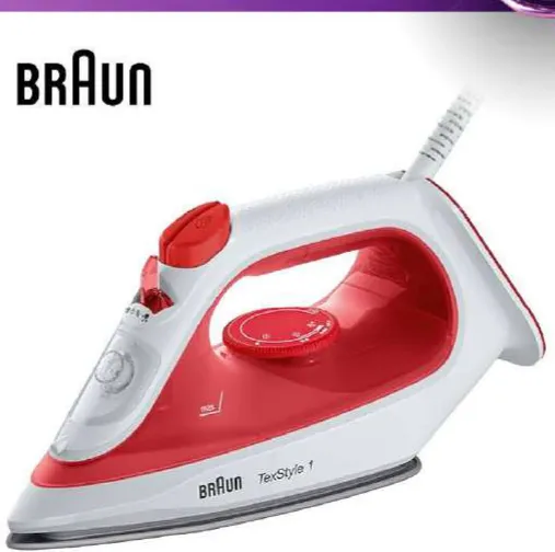 Braun Steam Iron Si 1019